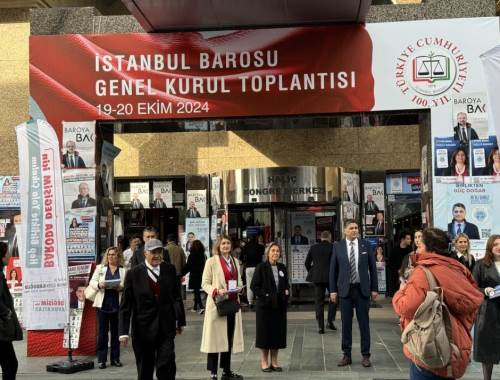 İstanbul Baro'sunda seçim heyecanı 