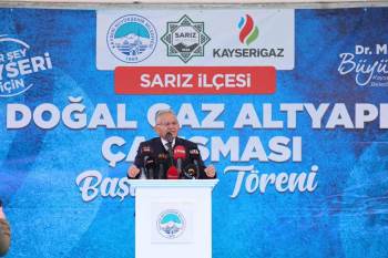 Kayseri Büyükşehir Belediyesi, Pınarbaşı ve Sarız’a Doğalgaz Getiriyor