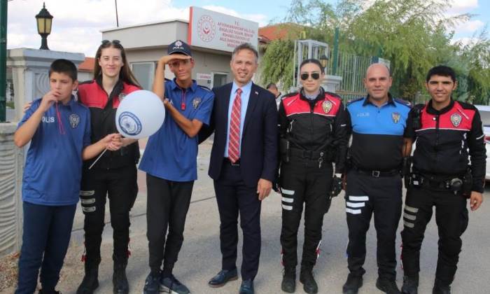 Afyon'da özel çocukların polislik hayali gerçek oldu!