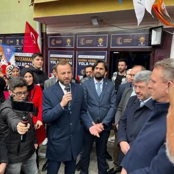 Ak Parti Gediz’De Seçim İrtibat Bürosu Açtı
