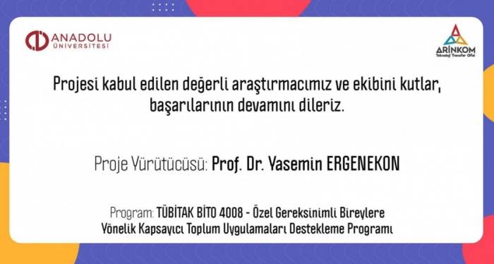 Anadolu Üniversitesi'ne TÜBİTAK'tan güzel haber: Proje hak kazandı!