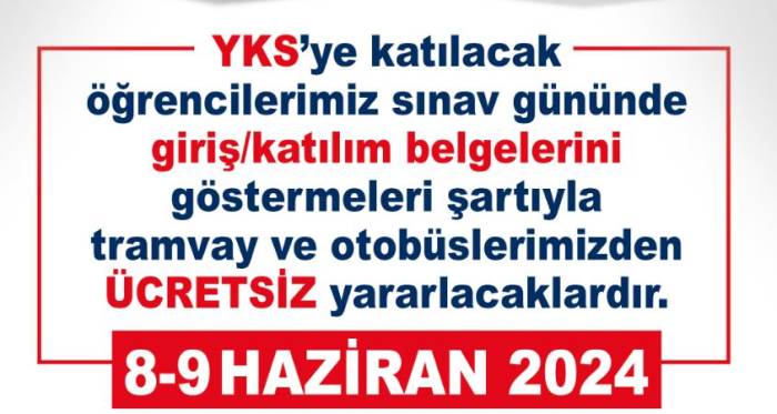 Ayşe Ünlüce duyurdu: Eskişehir'de YKS'ye gireceklere...