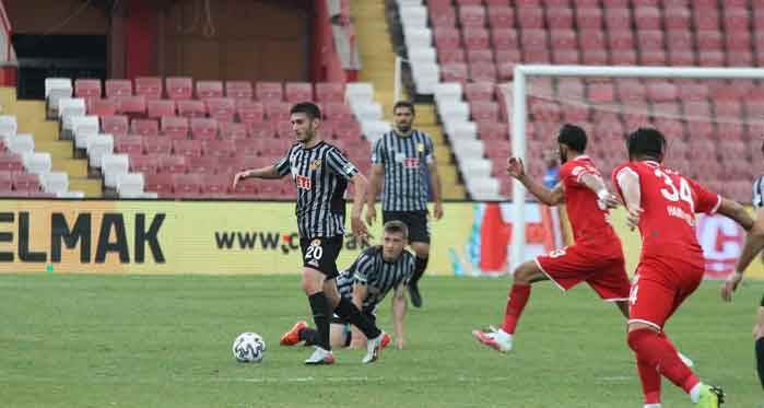 Balıkesirspor: 2 - Eskişehirspor: 2 (Geniş maç özeti)