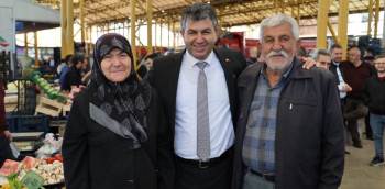 Başkan Akel, Pazarcı Esnafı İle Bir Araya Geldi
