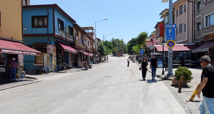 Bayram sonrasında Odunpazarı’nda sokaklar boş kaldı