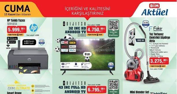 BİM'e elektrikli bisiklet, tost makinesi, drone,mini blender set geliyor!