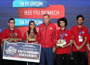 Bozüyüklü Üniversitesi Öğrencisinin Kaptanlık Yaptığı Ekip Teknofest Yarışmasında 1’İnci Oldu
