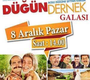 Düğün dernek var