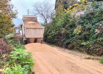 Düzce İl Özel İdaresi'nden Yolları Güçlendiren Hamle