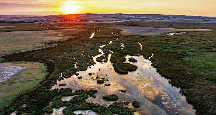 Eskişehir'de belgesellerde bile zor göreceğiniz bir manzara