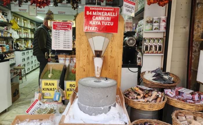 Eskişehir'de doğal kaya tuzuna talep yoğun