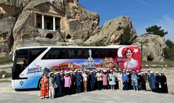 Eskişehir'de Emek Mahallesi Frig Vadisi'nde keşfe çıktı!