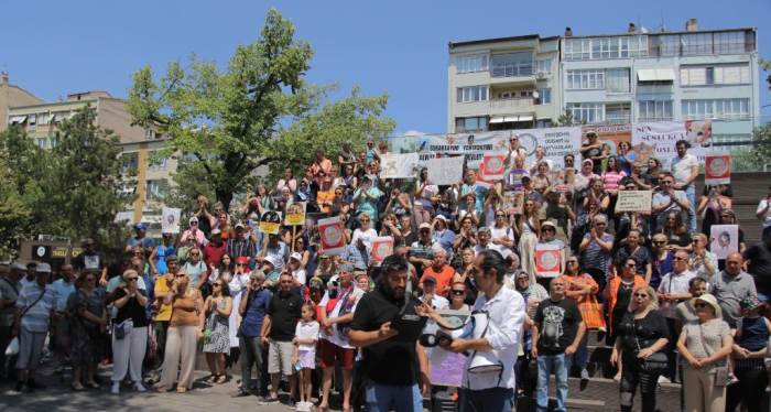 Eskişehir'de hayvanseverler ayaklandı