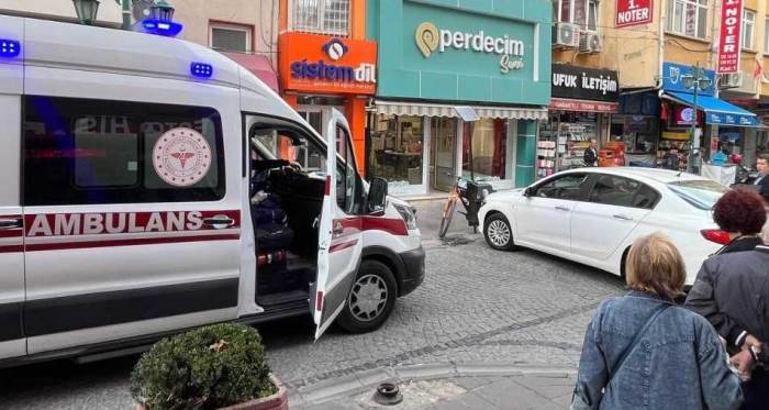 Eskişehir'de herkes bakakaldı: İşte ambulansın zor anları...