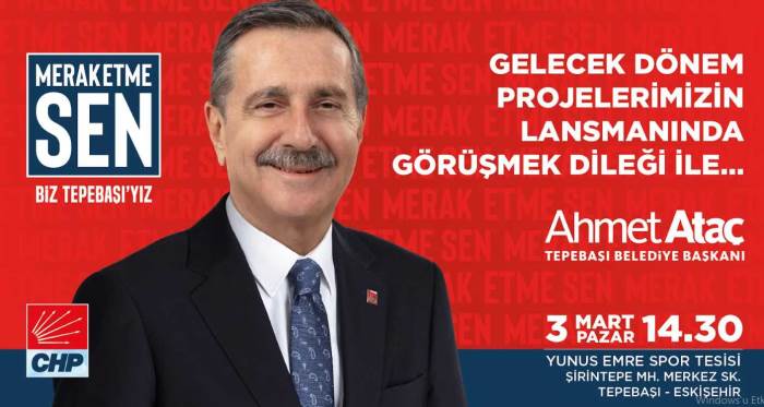 Eskişehir'de herkes davetli: Projelerini anlatacak!