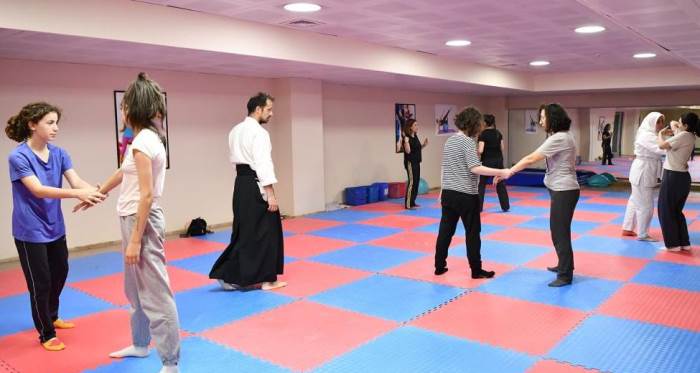 Eskişehir'de kadınlar aikido ile özgüven kazanıyor