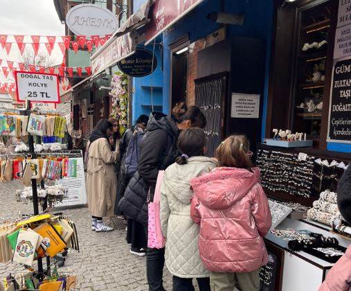 Eskişehir'de lüle taşı turistlerin ilgisini çekiyor!