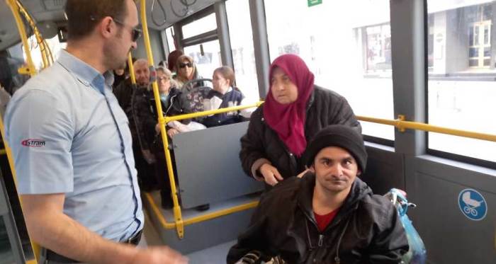 Eskişehir'de otobüs şoföründen insanlık dersi!