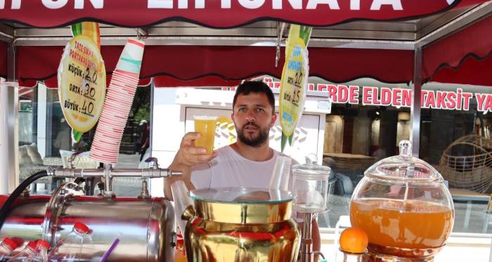 Eskişehir'de sifon limonataya yoğun ilgi