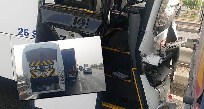 Eskişehir'de trafik kazası: Faciadan dönüldü