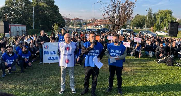 Eskişehir'de yüzlerce işçi baş kaldırdı!