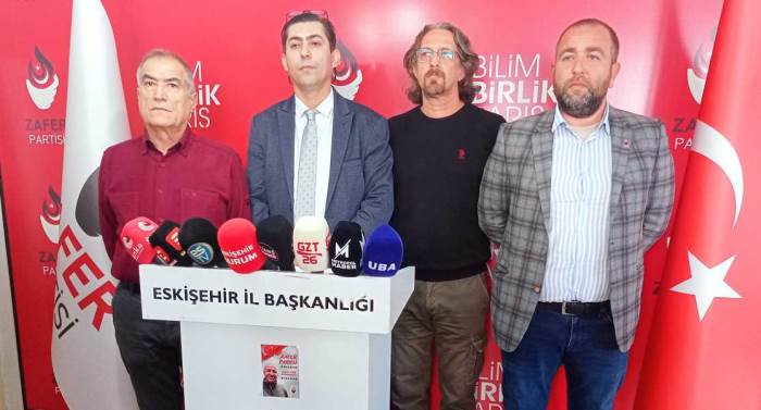 Eskişehir'de Zafer Partisi Öcalan’a verilen sözleri merak ediyor!