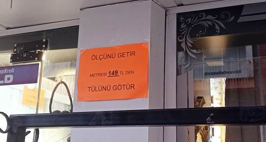 Eskişehir'deki perdeciden uygun fiyatlı tül perde