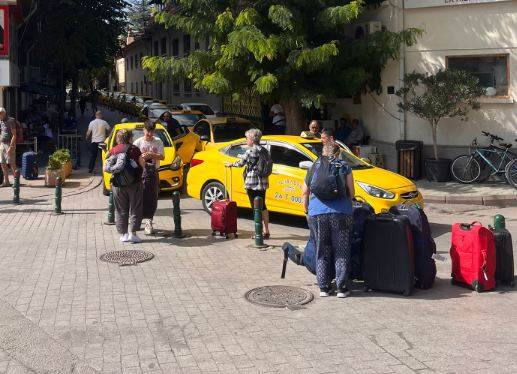 Eskişehir'e gelen turistler taksiyi tercih ediyor