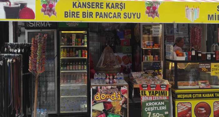 Eskişehir Hamamyolu'nda pancar suyu yok satıyor!