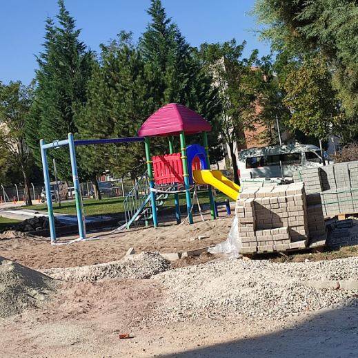 Eskişehir'in o parkı çocuklar için yenileniyor