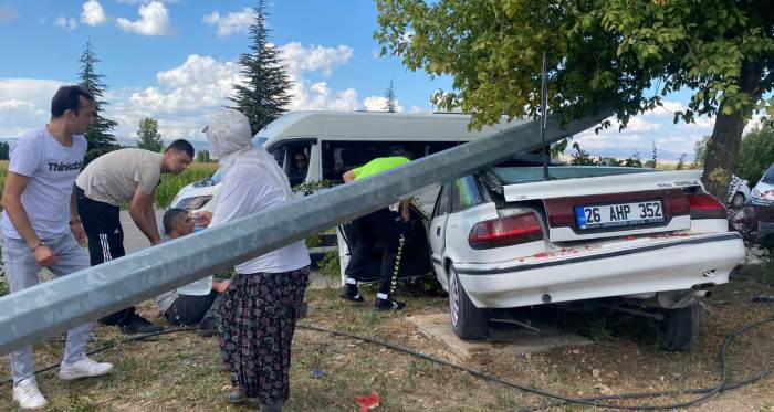 Eskişehir OSB'de dehşet veren trafik kazası!