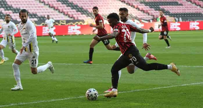 Eskişehirspor - Menemenspor: 2 - 2 (Maç sonucu)