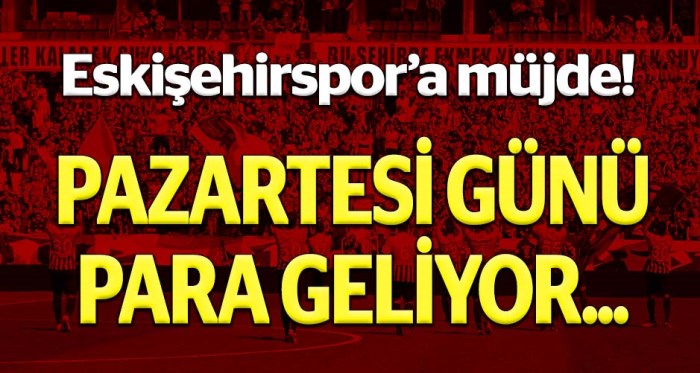 Eskişehirspor'a müjdeli haber!