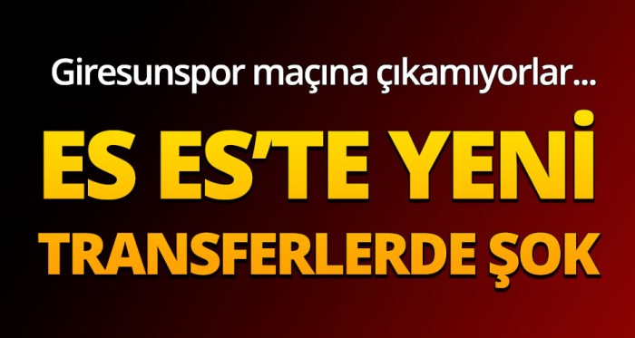 Eskişehirspor'da son dakika!!!