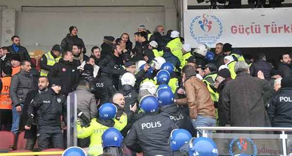 Eskişehirsporlu yöneticilere Bolu'da saldırı