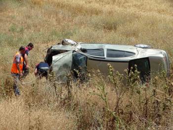 Hisarcık’Ta Trafik Kazası: 1 Yaralı
