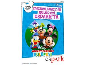 Mickey Farenin Kulüp Evi Esparkta 