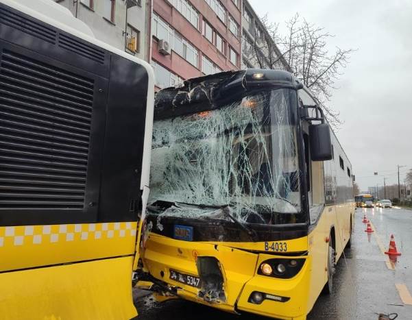 İETT otobüsleri ortalığı savaş alanına çevirdi!