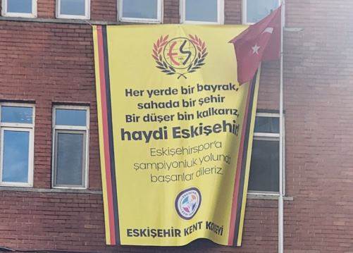 Kentten Eskişehirspor’a destek mesajı