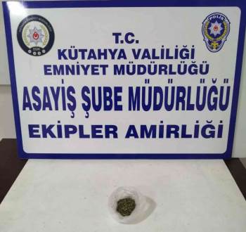 Kütahya’Da Uyuşturucu Operasyonları
