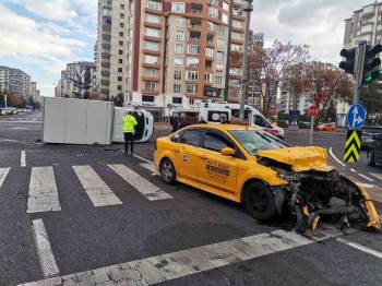 Melikgazi’de Trafik Kazası: 6 Yaralı