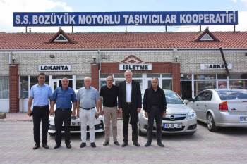 Motorlu Taşıyıcılar Kooperatifinin Sorunları Görüşüldü
