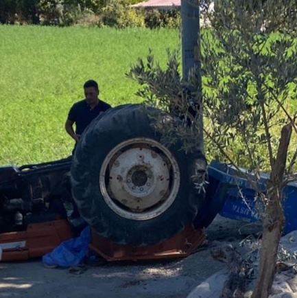 Muğla'da traktör devrilerek 1 kişinin ölümüne neden oldu!