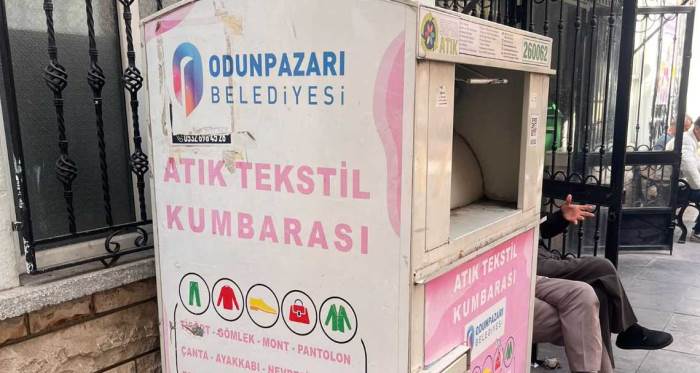 Odunpazarı Belediyesi’nin atık tekstil kumbaraları çok sevildi!