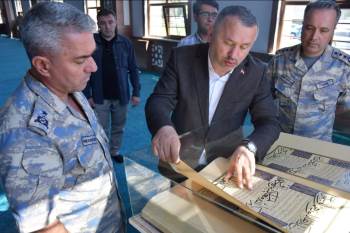 Özel Basım Kur’An-I Kerim, Kütahya Hava Tugayı Zafer Camii’Nde
