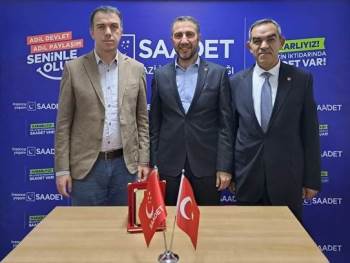 Saadet Partisi Melikgazi İlçe Başkanlığı'nda yeni dönem başladı