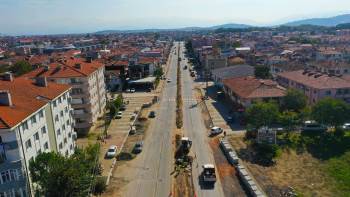 Sakarya'da Ahmet Yesevi Caddesi'nde Dönüşüm Projesi Başladı