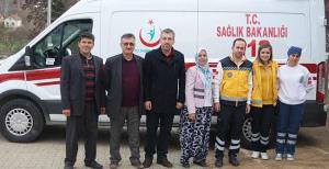 Sarıcakaya 112'ye yeni ambulans