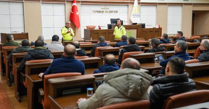 Tepebaşı Belediyesi personeline Fermuar Sistemi eğitimi