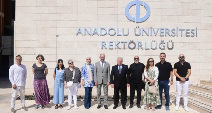 TÜBA’dan uluslararası proje için Anadolu Üniversitesi'ne ziyaret